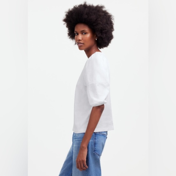 Madewell Puff Sleeve T-Shirt - Picture 2 of 8